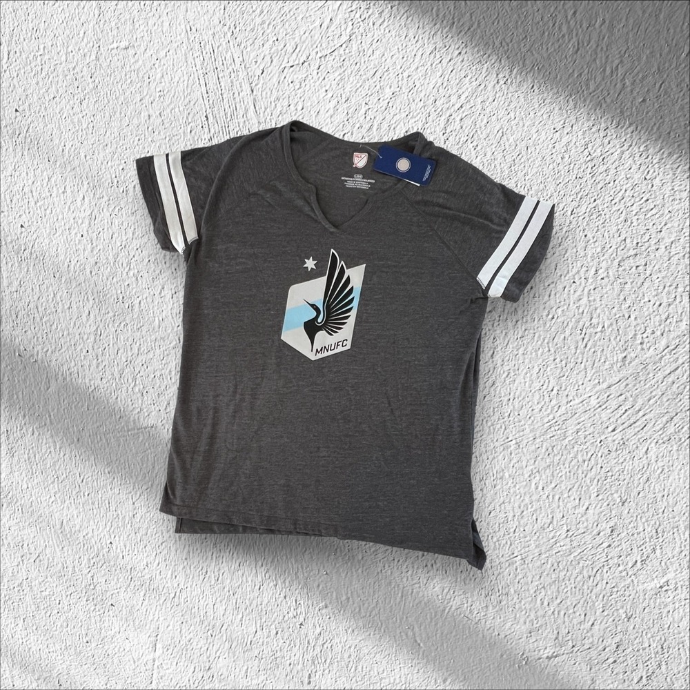 NWT Minnesota United MNUFC Shirt Women's‎ Size Large Short Sleeve MLS Soccer - Picture 3 of 5